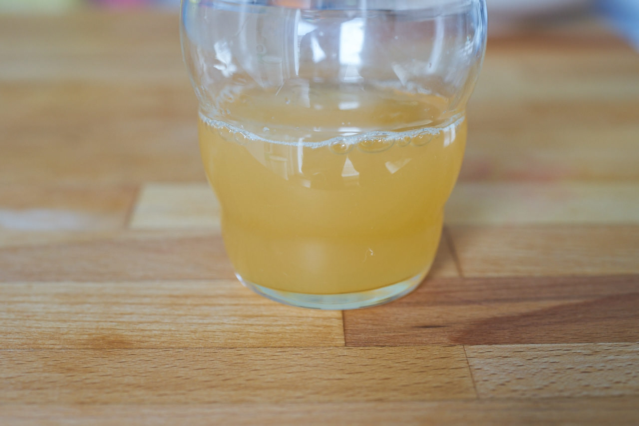 Orangensaft aus dem Slow Juicer
