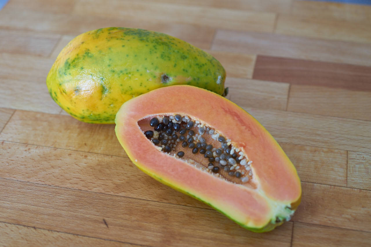 Papaya als Zutat für Säfte